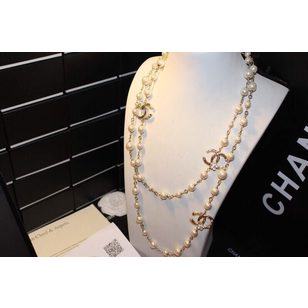 Pearls long necklace