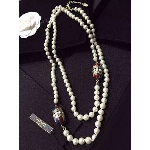 Pearls long necklace