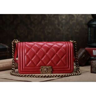 Original imported leather flap bag