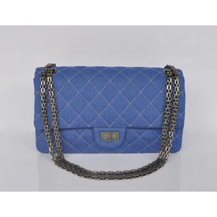 Denim Reissue Chain Bag (Medium)