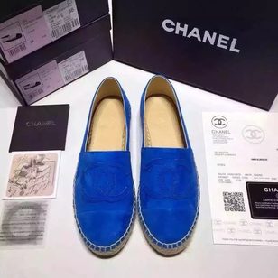 blue suede leather espadrilles loafers