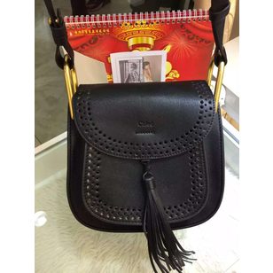 Original leather tassel flap cross-body bag