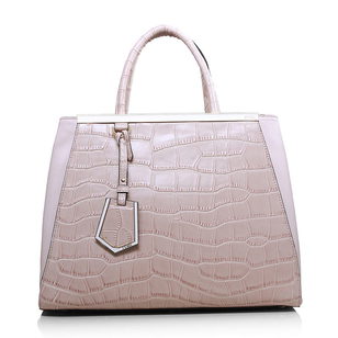 Nude Croco Leather Jours Elite It Bag