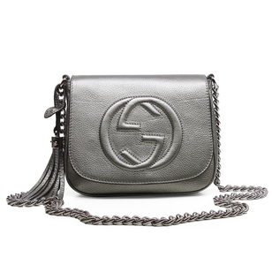 Soho Leather Chain Shoulder Bag