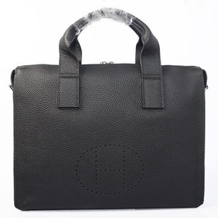 Leather briefcase