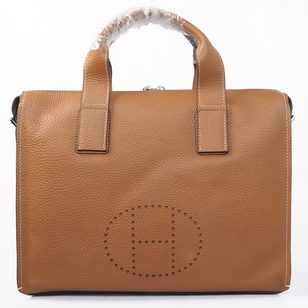 Leather briefcase