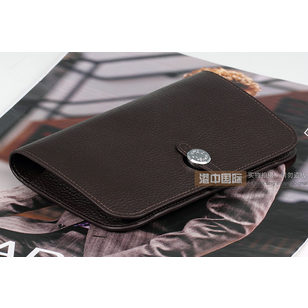 Dogon Combined Wallet Dark Brown