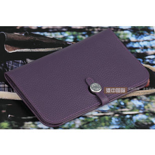 Dogon combined wallet Purple