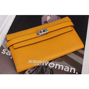 Kelly Long Wallet Yellow