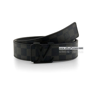 LV Initiales Damier Graphite Belt