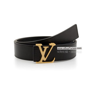 LV Initiales Reversible Calf Leather Belt