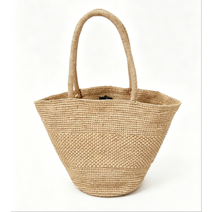 The Row Raffia tote