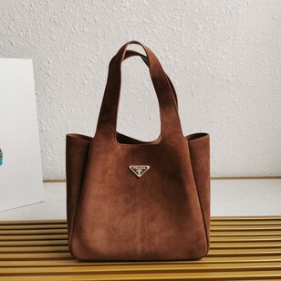 suede leather tote bag 1BG335