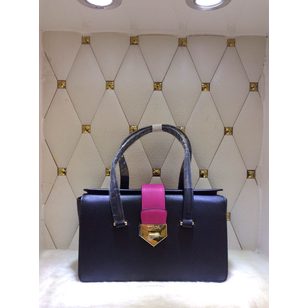 Saffiano Leather top handle bag