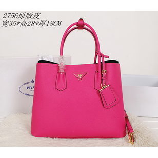 Original saffiano leather double bag