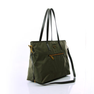 TESSUTO SAFFIANO Nylon Fabric Tote