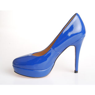 Patent Leather Platform Pump