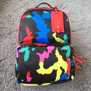 Nylon camouflage pattern backpack