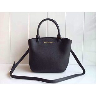 Leather top handle bag