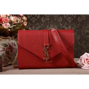 V stitching flap bag