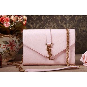 V stitching flap bag