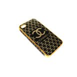 Chanel Black & Gold Iphone Cover