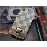 Louis Vuitton Damier Azur Gold with Flower iphone Cover