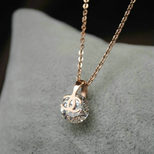 Chanel Double C on Diamond Necklace