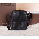 Bottega Veneta Woven leather small messenger bag