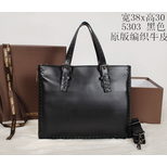 Bottega Veneta Black woven edge tote