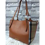 Burberry Leather hobo tote bag