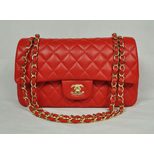 Chanel 2.55 Classic Flap Bag Lamb Skin Leather (Medium)