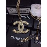 Chanel Pearl double C pendant necklace