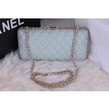 Chanel Original Leather Chain Edge Clutch