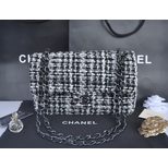 Chanel Tweed classic flap bag