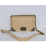 Chanel Quilting Leather Ley Boy Flap Bag