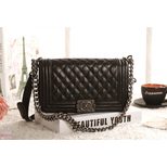 Chanel Original imported crinkle leather flap bag