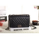 Chanel Original imported crinkle leather flap bag