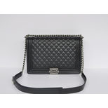 Chanel Ley Boy Quilting Lambskin Leather Flap Bag