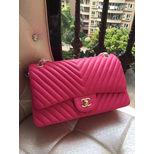 Chanel V quilting ORIGINAL Lambskin leather flap bag