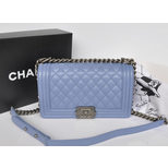 Chanel Ley Boy Quilting Original Lambskin Leather Flap Bag