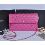 Chanel Ladybug leather flap bag