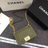 Chanel Original caviar leather Le boy flap bag 20 cm