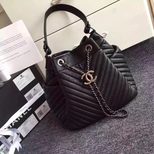 Chanel Top grade leather bucket bag