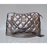 Chanel Bronze Quilting Lamb Skin Leather Chain Shoulder Bag