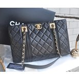 Chanel Quilting leather tote bag