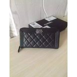 Chanel Original caviar leather zippy wallet