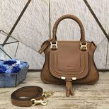 Chloe original calfskin leather mini marcie bag