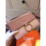 Chloe Faye leather clutch shoulder bag