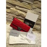 Dior Original patent leather long wallet